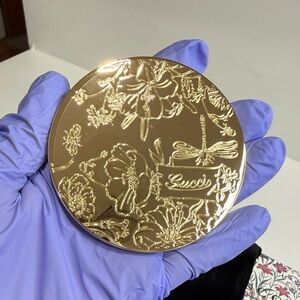 GWP Gucc Gold Floral Compact Mirror